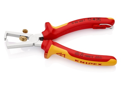 Detailansicht 2 Knipex 11 06 160 T BK Abisolierzange