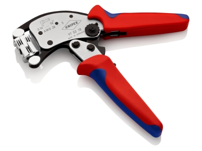 Detailansicht Knipex 97 53 18 Crimpzange