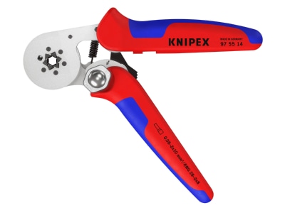 Detailansicht 2 Knipex 97 55 14 Crimpzange