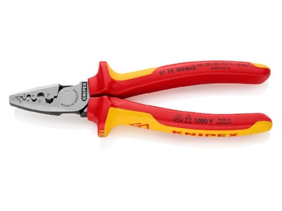 Produktbild Knipex 97 78 180 SB Crimpzange