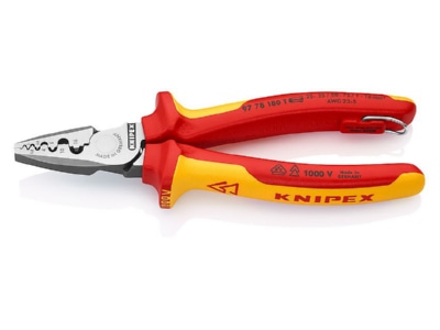 Produktbild Knipex 97 78 180 T BK Crimpzange