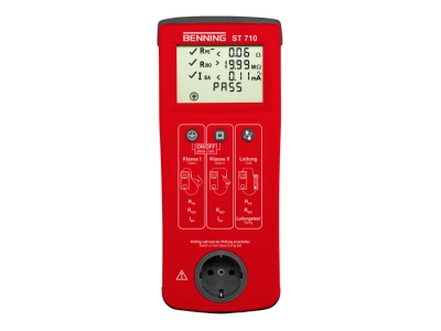 Produktbild Benning ST710 Geraetetester Batt   Betr 