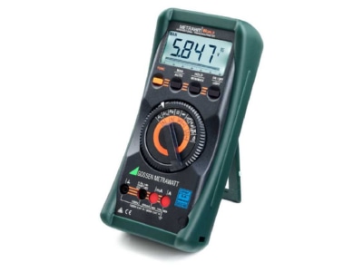 View left 1 GMC I Messtechnik METRAHIT WORLD analogue digital multi meter
