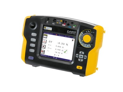 Ansicht schrg Chauvin C A 6117 Installationstester
