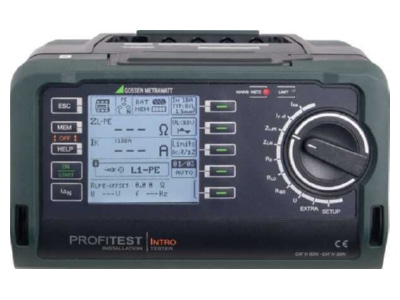 Product image GMC I Messtechnik PROFiTEST INTRO Graphic Fixed installation safety tester
