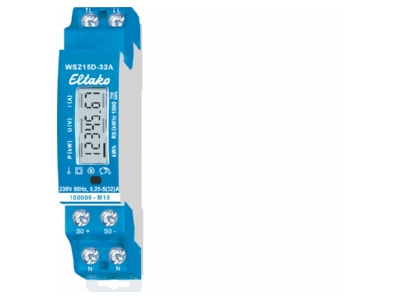 Product image 2 Eltako WSZ15D 32A MID Direct kilowatt hour meter 5A