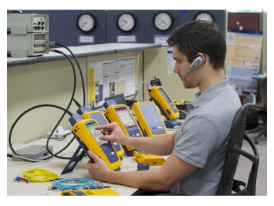 Produktbild 2 Fluke Networks DSX2 5000 GLD INT Cable Analyzer 1 GHz WiFi Adapter