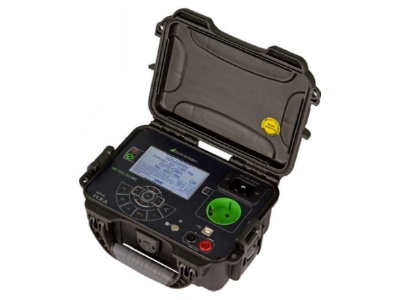 Ansicht links 2 GMC I Messtechnik METRALINE PAT Pruefgeraet DIN VDE 0701 0702