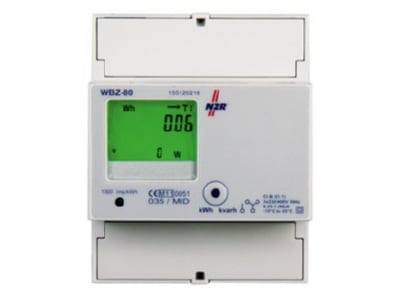 Product image 1 NZR WBZ 80 Special kilowatt hour meter
