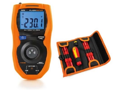 Produktbild 1 HT FLASHMETER K Wasserdichtes Multimeter mit VDE Werkzeug Set
