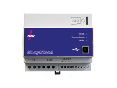 Produktbild 2 NZR 5025 M Bus Datenlogger f  25M Bus Geraete