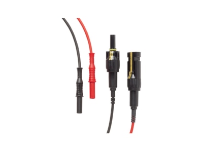 Produktbild 1 Fluke PVLEAD1 Messleitungssatz MC4 auf 4mm  sw rt