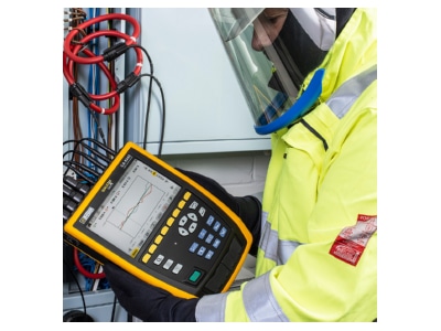 Angled view 3 Chauvin C A 8345 60657 Power quality analyser graphic C A 834560657
