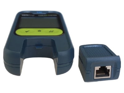 Back view Softing IT CableMaster 210 Communication tester