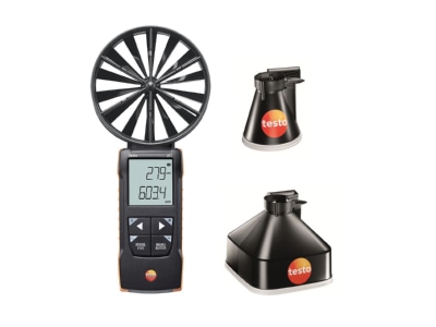 Produktbild 1 Testo testo 417 Set 1 Fluegelrad Anemometer Set 1