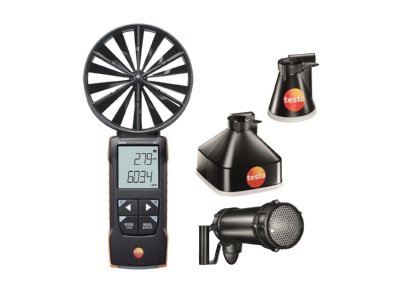 Produktbild 1 Testo testo 417 Set 2 Fluegelrad Anemometer Set 2