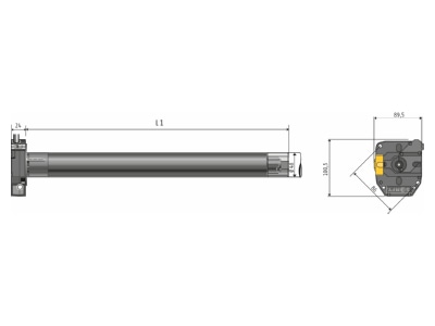 Product image Somfy 1242713 Tube mounted motor 8Nm
