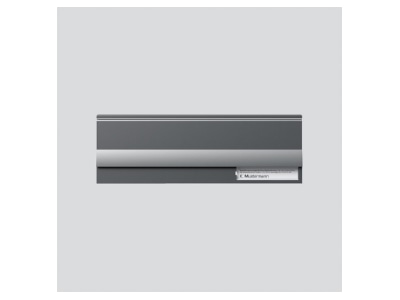 Product image 1 Siedle BE 611 3 1 0 DG Mailbox module for door station Grey
