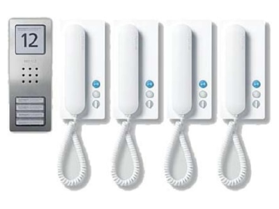 Produktbild 2 Siedle SET CA 812 4 E W Audio Set Siedle Compact