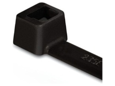 Product image Hellermann Tyton T50I PA66 BK C1 Cable tie 4 6x300mm black
