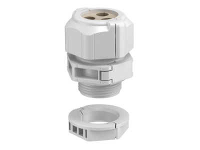 Produktbild OBO V TEC TB25 3x9 Kabelverschraubung teilbar  mit Gegenm 