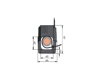 Mazeichnung 1 WAGO 855 5005 1000 000 Kabelumbau Stromwandler