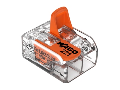 Produktbild 2 WAGO 221 612 Compact Verbindungsklemme 2 Leiter bis 6qmm