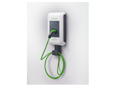 Detailansicht KEBA KC P30 EC22043200RGE Wallbox a series 11kW Type2 3p 6m CabGreen