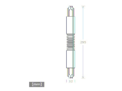 Mazeichnung LTS ST A FLEX 9018 gr F Verbinder flexibel gr