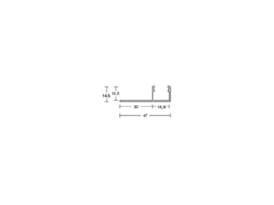 Dimensional drawing Brumberg 53772260 Accessory for luminaires