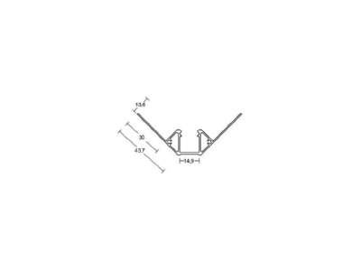 Dimensional drawing Brumberg 53775260 Accessory for luminaires