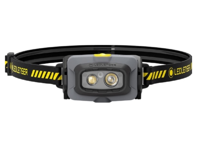 Vorderseite Ledlenser HF4R Work Yellow Box Stirnlampe