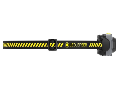Ansicht schrg Ledlenser HF4R Work Yellow Box Stirnlampe
