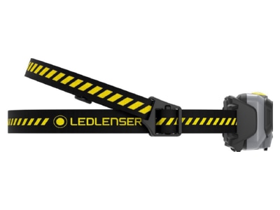 Ansicht schrg Ledlenser HF6R Work Yellow Box Stirnlampe