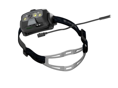 Ansicht unten Ledlenser HF8R Core Stirnlampe