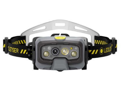 Vorderseite 2 Ledlenser HF8R Work Yellow Box Stirnlampe
