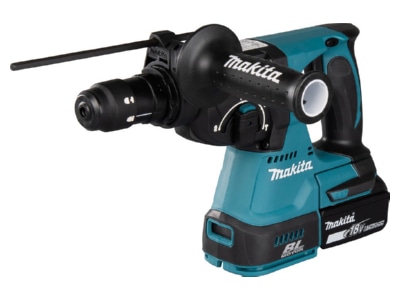 Produktbild Detailansicht Makita DHR243RTJB Akku Kombihammer SDS PLUS 18V schwarz