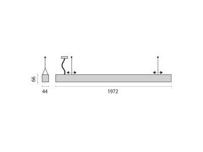 Mazeichnung Performance in Light 3117915 LED Pendelleuchte 4000K