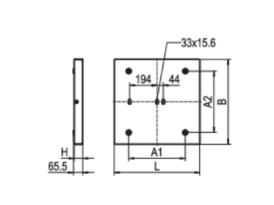 Line drawing Ridi Leuchten EL AQ0622DA  0637908 Ceiling  wall luminaire EL AQ0622DA 0637908
