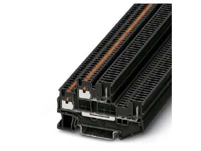 Produktbild 1 Phoenix PTTB 1 5 S 2P BK Doppelstockklemme