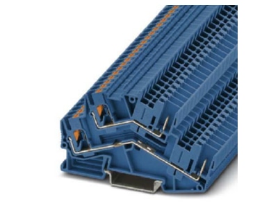 Produktbild 1 Phoenix PTTBS 2 5 2P BU Doppelstockklemme
