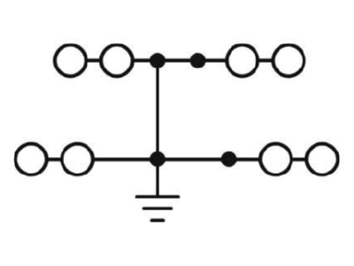 Produktbild 1 Phoenix PTTBS 2 5 QUATTRO PE Doppelstockklemme