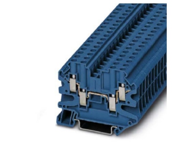Produktbild 1 Phoenix UT 4 QUATTRO HV BU Vierleiter Universalklemme