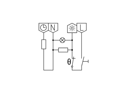 Connection diagram Alre it RTBSU 401 062 00 Room thermostat RTBSU 401 06200
