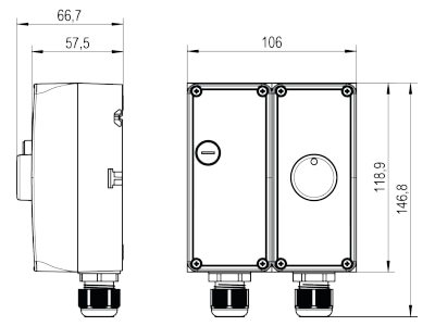 Mazeichnung Alre it RTKSA 010 200 Universalhermostat TR  STB