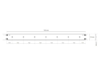 Mazeichnung Barthelme 51541228 LED Streifen 5m 24V 2700 K