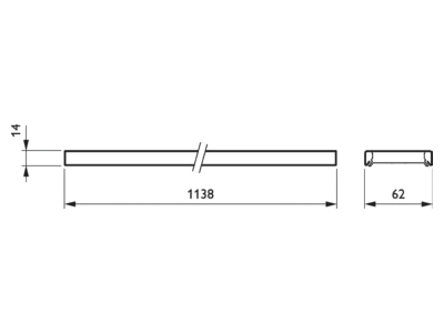 Mazeichnung Signify PLS LL512X LED  78919700 LED Lichttraeger 840  DALI LL512X LED 78919700