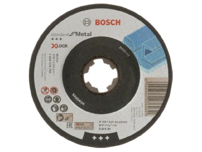 Produktbild 1 Bosch Power Tools 2608619783 Trennscheibe X Lock
