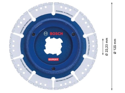 Produktbild 2 Bosch Power Tools 2608901391 Diamant Rohrtrennscheibe