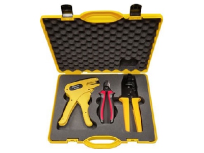 Produktbild 3 Intercable Tools ICPVSET1 Werkzeugkofferset  PV  Nr 1  4 teilig 